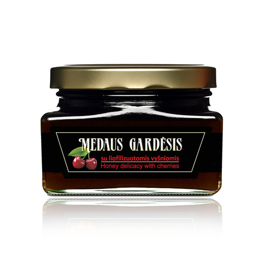 Medaus gardėsis su liofilizuotais svarainiais